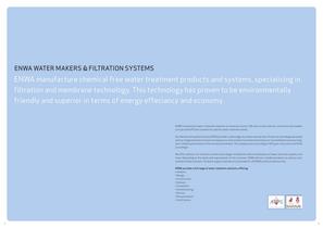 Maritime, oil & gas water makers & Water treatment - 2