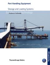 Port Handling Equipment - Storage and Loading Systems - 1