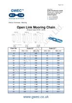 Open Link Mooring Chain - 1