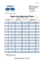 Open Link Mooring Chain - 2