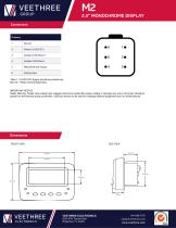 M2 - 2.3" Monochrome Display - 4