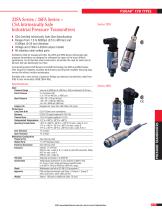 22FA Series / 26FA Series – CSA Intrinsically Safe Industrial Pressure Transmitters - 1