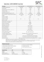 Technical data sheet EFOY COMFORT - 1