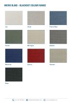 MicroBlind Blackout Fabric Range - 2