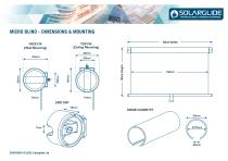 Microblind Technical Drawing & Parts - 2