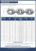 Chains for Yacht insights - 2