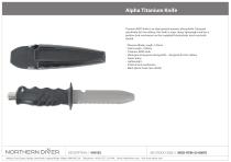 Alpha Titanium Knife - 1