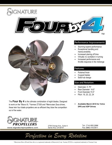 FOUR BY 4 BRAVO III BROCHURE