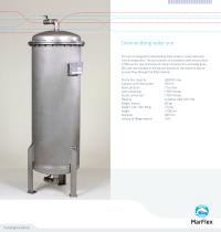 Demineralising water unit - 1