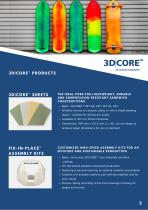 3D|CORE™ PRODUCTS - 3