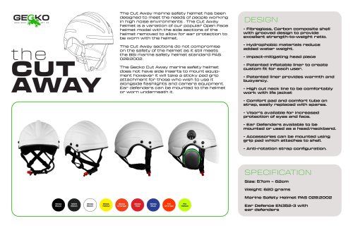 Cut Away Data Sheet
