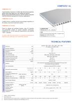 Sandwich panel compocel Al - 2