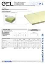 Sandwich panel PVC-STEP-1