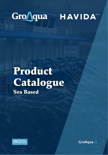 Product Catalogue Sea Based