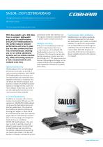 SAILOR 250 FleetBroadband System - 1