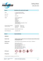 Primer Material Safety datasheet - 1