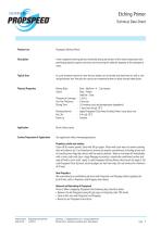 Primer Technical datasheet - 1