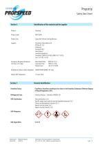 Propstrip Material Safety datasheet - 1