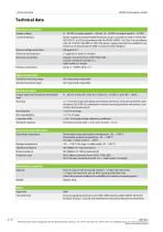 Datasheet PAx9 - 4