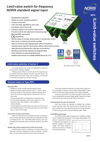 Datasheet RF5