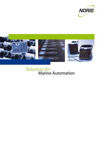 NORIS Solutions for Marine Automation