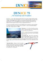 DYNICE 75... for backstrops and sweeplines - 1