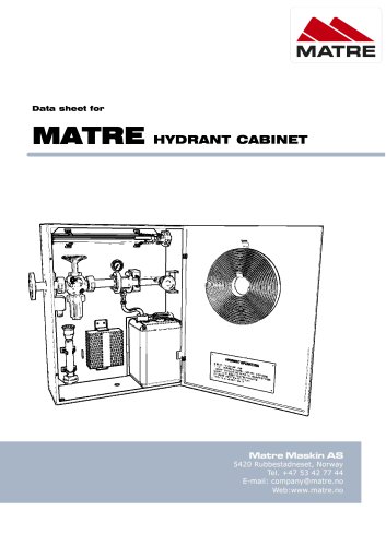 Matre Hydrant Cabinet