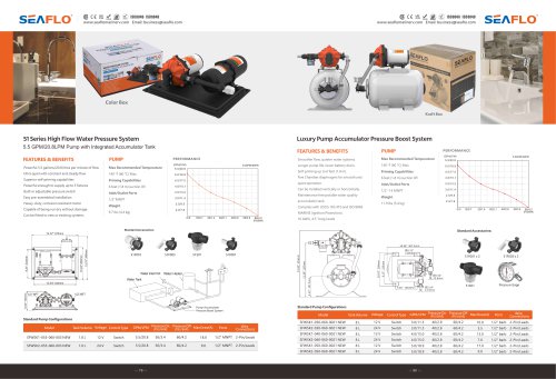 Boat water pressurization system SFWSK1-055-060-003 , Pump water pressurization system SFWSK1-030-060-0021