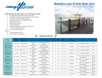 Beamless Low Profile Boat Lifts - 1