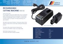 rechargeable machine MB-60 - 2