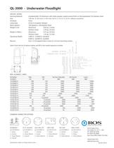 QL-3000 Underwater Floodlight - 2