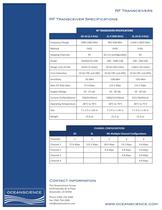 Hydrolink Radio Modem Spec Sheet - 2