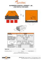 06 PERSON COASTAL LIFERAFT - UK LOW PROFILE CONTAINER - 1