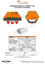 08 PERSON COASTAL LIFERAFT - UK LOW PROFILE CONTAINER - 1