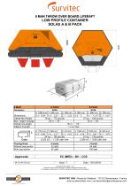 8 MAN THROW OVER BOARD LIFERAFT LOW PROFILE CONTAINER - 1