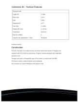 Catmarine 39 technical data - 2