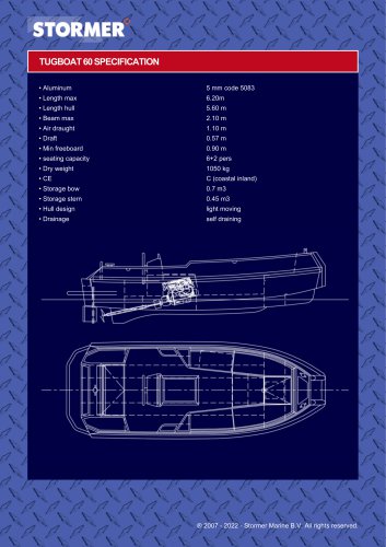 TUGBOAT 60 SPECIFICATION