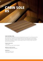 CABIN SOLE RS-1