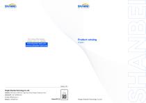 Ningbo Shanbei-tech _Product catalogue_EN_V5.1