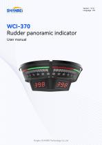 WCI-370_Rudder panoramic indicator_User manual_EN_V1.0-1