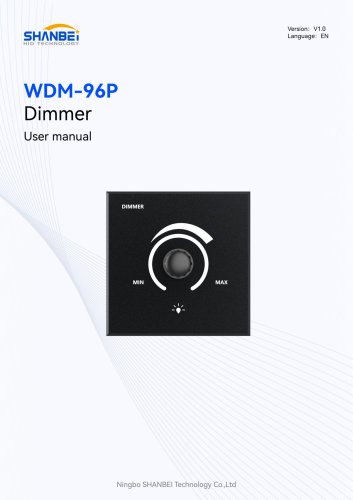 WDM-96P_Dimmer_User manual_EN_V1.0