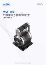 WLF-100_Propulsion control lever_User manual_EN_V1.4-1