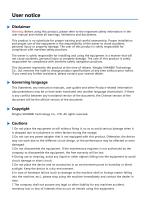 WLF-100_Propulsion control lever_User manual_EN_V1.4-2