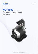 WLF-100C_Thruster control lever_User manual_EN_V1.4-1