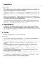 WLF-180_Propulsion control lever_User manual_EN_V1.4-2