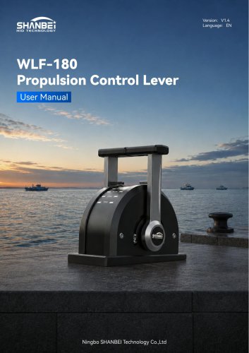 WLF-180_Propulsion control lever_User manual_EN_V1.4