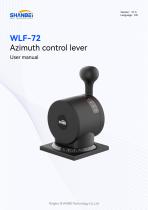 WLF-72_Azimuth control lever_User manual_EN_V1.3-1
