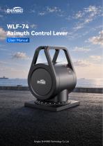 WLF-74_Azimuth control lever_User manual_EN_V1.2-1