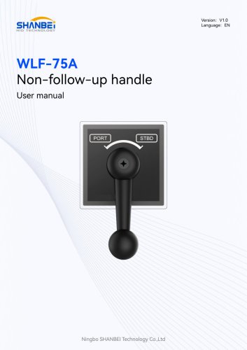 WLF-75A_Non-follow-up handle_User manual_EN_V1.0