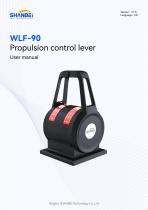 WLF-90_Propulsion control lever_User manual_EN_V1.5-1